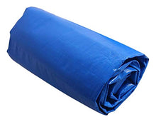 XWZH Telone Impermeabile Outdoor Heavy Duty Vele da Campeggio Impermeabile Protezione Solare Antipioggia Wear Resistant Floor Covering Copertura del Tetto Giardinaggio Blu incatramata