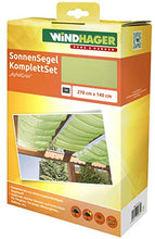 Windhager Tenda Set Completo per pergola o Giardino d'inverno, 270 x 140 cm, Verde Mela, 10869