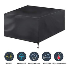 Arredamento per Esterni Copertura All'aperto Impermeabile Impermeabile A Prova di Polvere Mobili Protective Cover Sofà Tavolo da Pranzo (120 * 120 * 74 Cm)