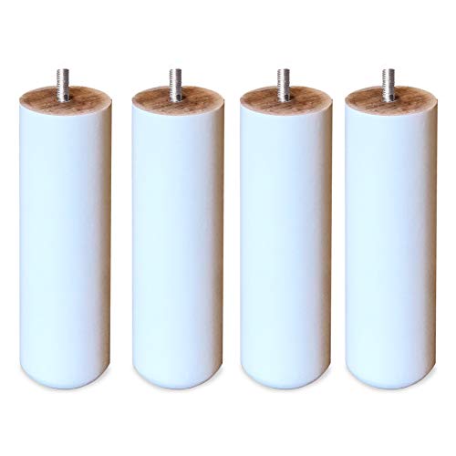 LTDS 4 Piedi per Letto - Jade - Legno Naturale 20 cm