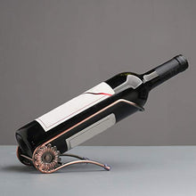 JUSTDOLIFE Supporto del vino da tavola del supporto di bottiglia di vino decorativo casuale creativo del ferro dello scaffale del vino