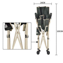 Z-LIANG Folding Campo Sedia Portatile gravità Zero Lounge Chair Poltrone for Patio, Piscina, Giardino