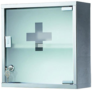 Gedy 30 x 30 cm, Mobiletto da Bagno per Montaggio a Parete
