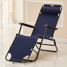 Sedia a gravità zero Patio Sedia a gravità zero, divano da spiaggia pigro Letto pieghevole singolo Giardino esterno Nessuna interferenza di rumore Pisolino Reclinabile a casa portatile Lettino prendi
