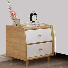 Comodini Nordic Legno Solido, Camera da Letto, Locker, Piccolo gabinetto, Eleganti mobili Governo di immagazzinaggio (Color : A)