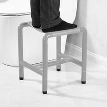 AYHa Bagno Sgabello in acciaio inox anti-Slip di sicurezza anti-corrosione anti-ruggine Anziani Bagno Doccia Chair mobili da bagno,Giallo,425mm