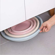 1PC Outdoor Pieghevole Lavabo Pieghevole Benna Contenitore Portatile Bacino Pieghevole del Silicone lavabo Accessori per Il Bagno, Mini Viola