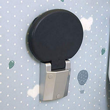 Sgabello da doccia, sgabello pieghevole da bagno, in lega di alluminio, traspirante, di sicurezza, semplice Blackshower (dimensioni: 30 x 26,5; colore: rotondo-30 x 26,5)