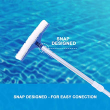 2 Pcs Spazzole Palo Telescopico Per Piscina Spa Facile Da Utilizzare