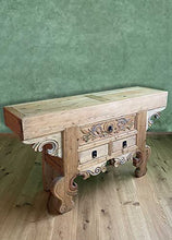 Asien Lifestyle - Cassettiera asiatica in legno d'ulmine (42 x 160 x 88 cm)