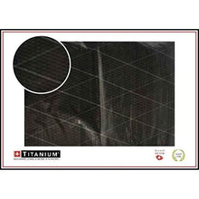 Chalet-Jardin - Fodera per sedia lunga, protezione rimovibile, in titanio, lunga 90 g/m², 205 x 75 x 68 cm, colore: Nero