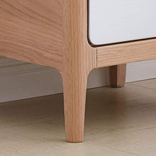 Comodini Soggiorno End Tables cornici in Legno Massiccio Semplice Camera da Letto Singolo cassetto con partizione Piccolo Bagagli Oak Bed