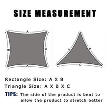 Rete ombreggiante Baldacchino Telo in Tessuto for Tende da Sole, Tendalino Vela for Uso Commerciale - Protezione UV al 95% (Size : 4x6M)
