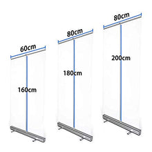 Topniu. □ Per Business □ Sneumato indipendente Guardia Sneeze Guardia per il contatore Roll Up Screen Sneeze Shield Visione trasparente, piede di supporto girevole a 360 gradi