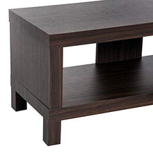homcom Mobile Porta TV fino a 42" Classico in Legno con Vano Salotto e Soggiorno 90 × 35 × 37cm