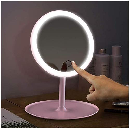 Specchio Specchi da Trucco Touch Screen Specchi da Tavolo Specchi da tavola vanità cosmetico con Trucco di luci