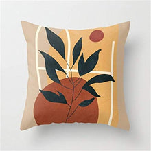 XSDF 2PCS Astratto Stampato Federa Federa Federa Copridivano Decorazione della Casa Adatto per Divano Letto 17,7 Pollici (45x45CM,E)