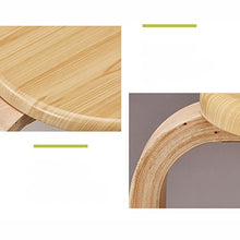 JT- Sgabello in Legno massello ad Alto Spessore Creativo for la casa Durevole (Color : C)