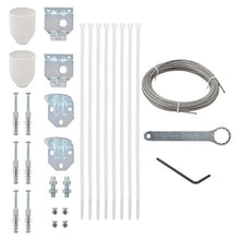 vidaXL Set di Accessori di Montaggio per Tenda da Sole Terrazzo 29pz Kit Viti