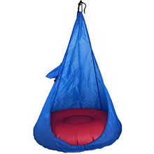 LFLDZ Swing Portatile, Casa Child Hammock Sedia per Bambini Swing Baccelli Singola Persona, All'aperto Indoor Tutta la Stagione Sedile Appeso 60kg