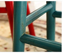 SZQ-Sgabelli da Bar in Legno Alti sgabelli, Bar delle Famiglie Multifunzione Tavolo da Pranzo Tavolo e Sgabello Balcone Terrazza Tempo Libero Sgabello Sedia da Bar (Color : White)