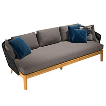 Aimir Set di Mobili da Giardino per Esterni, 4 Pezzi da Giardino PE Rattan Wicker Prato Set di Conversazioni Balcone Cortile per Il Tempo Libero Divano Tavolino Set di Combinazione
