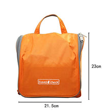 TREESTAR Pieghevole Lavaggio Borsa da Viaggio Impermeabile Custodia di Grande capacità Caso Cosmetico Borsa Cosmetica per Il Lavaggio Portatile con Gancio per Uomini Donne Che Viaggiano (Giallo)