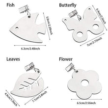 Pesi per tovaglia, 6 pezzi, morsetti per ristorante e cucina, resistenti con clip da giardino, in acciaio inox, per casa, matrimoni, feste all'aperto, picnic, interni antivento, farfalle