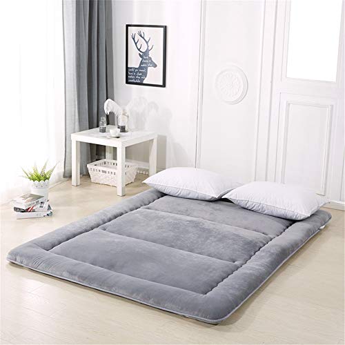 Materasso Pad domestica Portable addensare Pad pieghevole materasso futon Sleeping Tatami Tappetino Tappetino materasso di ricambio for un letto supplementare o letto for gli ospiti Pieghevole e porta