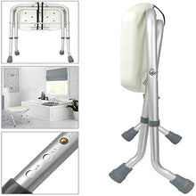 STZDLHXP Sgabello Doccia Stable Bath Bath Sgabello Sgabello Doccia Sgabello Ergonomico Sgabello per Doccia in Alluminio Regolabile in Altezza