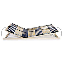 Tidyard 2 pz Reti a Doghe Alzabile per Letto Singolo 7 Zone con 42 Doghe in Legno 70x200 cm,Doghe per Letto Singolo Alzabili 70x200 cm,Rete per Letto Singolo Alzabile 70x200 cm