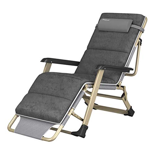 Sywlwxkq Sedia Relax da Ufficio in Balcone Lettino Sdraio Sedie a Sdraio Zero Gravity Sedie reclinabili per Esterni Lettino reclinabile Sedia da Giardino Lettini Prendisole Regolabili e Pie