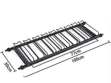 FYHH-JZHY Wine Bar Stile Semplice Ferro da Appendere Bicchiere da Vino Rack Decorazione A Soffitto Scaffale Bar Storage (Dimensioni: 80 * 30Cm), 100 * 30Cm, 100 * 30Cm