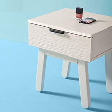 LICHUAN - Comodino con 1 cassetti, per comodini, per casa, camera da letto, comodino, facile da montare.