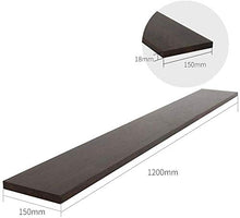 Una partizione di Legno Solido Mensola Rack Display Piccole Piante di Alta qualità Articoli Grain Store CD White Oak Legno, Materiale: (Size : 1200mm)