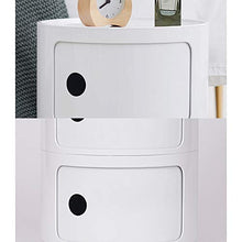 XuQinQin Comodino, Multi-Funzionale Creativo Camera da Letto di stoccaggio Piccolo armadietto per Bambini Mini Angolo Armadio, Adatto per: Soggiorno/Camera da Letto/Studio/Cucina, 2 Colori e Dim