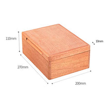 SHAO1 Cigar Humidor, Non Dipinte E Colla-Gratuita di Cedar Alcolica in Massello Portasigari Cigar Humidor