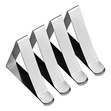 Camisin - 24 clip per tovaglia in acciaio, antiscivolo, regolabile, per feste, picnic
