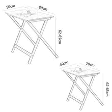 Attrezzatura domestica Tavolo pieghevole Tavoli da giardino Tavolo da pranzo Tavolo da pranzo Semplice da esterno portatile per uso domestico Piccolo appartamento in legno massello (Dimensioni: 70