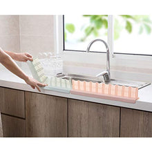 Hemoton Lavello Paraspruzzi Paraspruzzi Lava Piatti Deflettore per Lavello Cucina Lavandino Bagno Rubinetto Blu