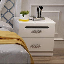 AIYIXUE utile comodino comodino bianco montaggio vernice armadio camera da letto comodino mini semplice cassetti 55 x 41 x 49 cm tavolino