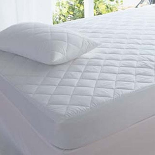 Highliving Materasso, Poliestere, Cotone, Bianco, King (152 × 200 cm)