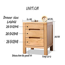 KX-YF ComodinoComodino, Comodino Piccolo Tre Comodini in Legno MasselloStoccaggio della Decorazione della Camera da Letto Domestica