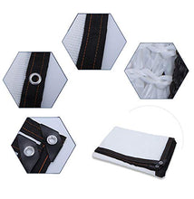 ZX Telo Vela Ombreggiante Resistente Rettangolare Impermeabile mt Giardino Esterno Traspirante Multi Formato Personalizzabile(Size:2x2m)