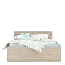 Demeyere Smeraldo B4 Struttura Letto Piazza e Mezza, 144,5X204,3X74,2 H cm, Rovere Spazzolato