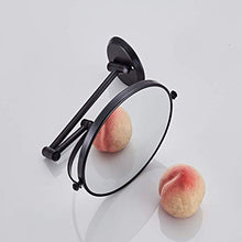 AJH 5X Specchio ingranditore da Parete per Bagno Specchio per Trucco Specchio cosmetico per Trucco Specchio per Trucco bifacciale 360 e Girevole Allungabile Collegament
