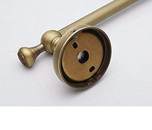 PYROJEWEL Parete Rail Bagno cremagliera Bagno cremagliera cremagliere Barra del Gancio di Rame Asta Singola Bagno cremagliera Appeso mensola da Bagno