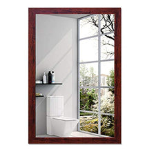 WM Specchio da bagno semplice specchio per il trucco WC specchio da bagno per dormitorio con cornice da appendere alla parete specchio da bagno specchio da bagno - 10.27