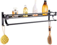 AINIYF Bagno Bagno Doccia Mensola Organizzatore Parete di Alluminio dello Spazio Rettangolare igienici Fence Punch Libero Torre del Gancio del Gancio up 2 Livello