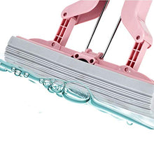SSAYY Spray Mop Mop Speciale Riempitivo A Rullo di Aspirazione con Testina in Cotone, Riempitivo Magico Pieghevole per La Pulizia del Pavimento Domestico Spugna di Gomma Ad Alta Densità